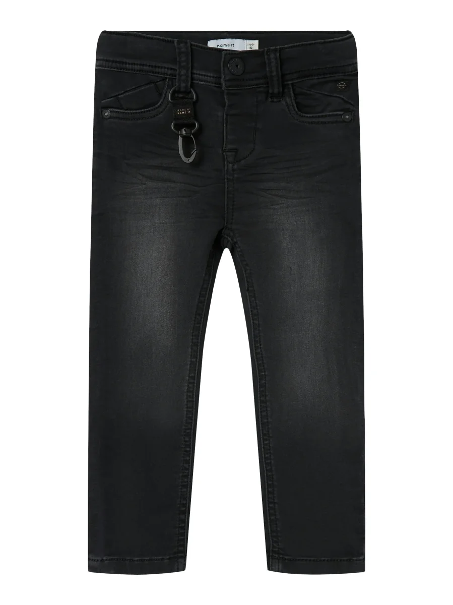 Svart Jeans Slim Fit