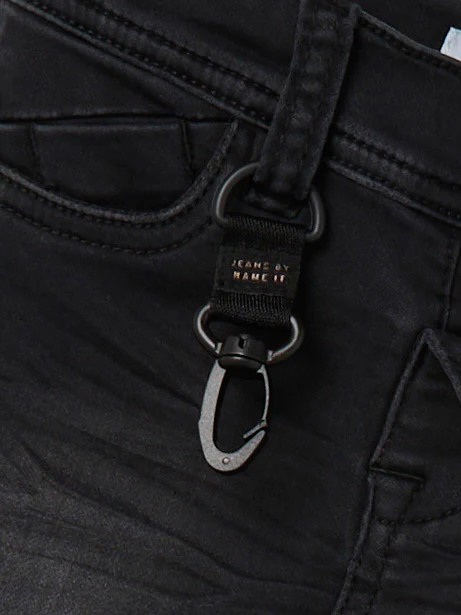 Svart Jeans Slim Fit - Bild 7