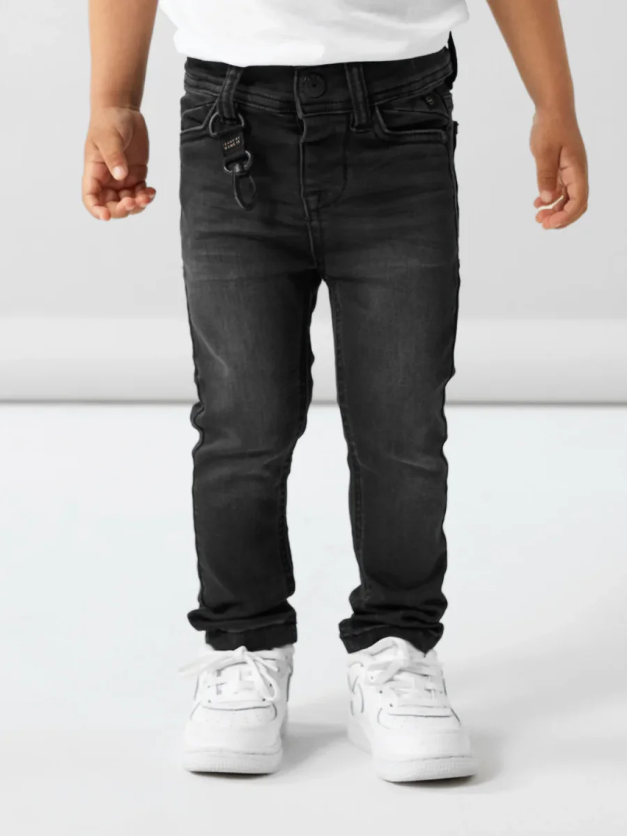 Svart Jeans Slim Fit - Bild 5