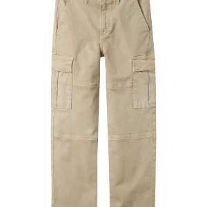 Beige Cargo Byxa med fickor på lår