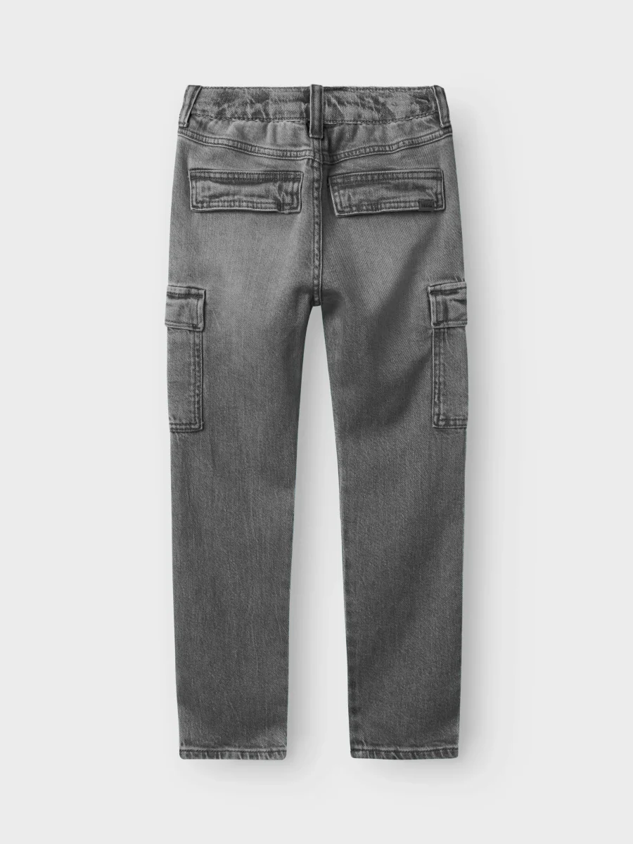 Cargo Jeans Grå - Bild 6