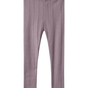 Needle Drop Leggings Lila