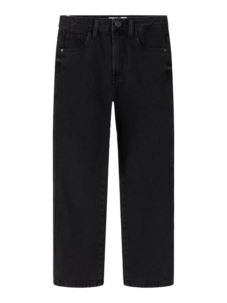 Svarta Loose Fit Jeans - Bild 2