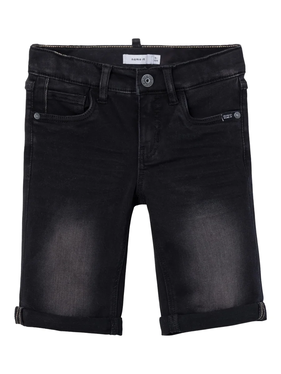 Jeansshorts - Shorts Slim Fit - Bild 2