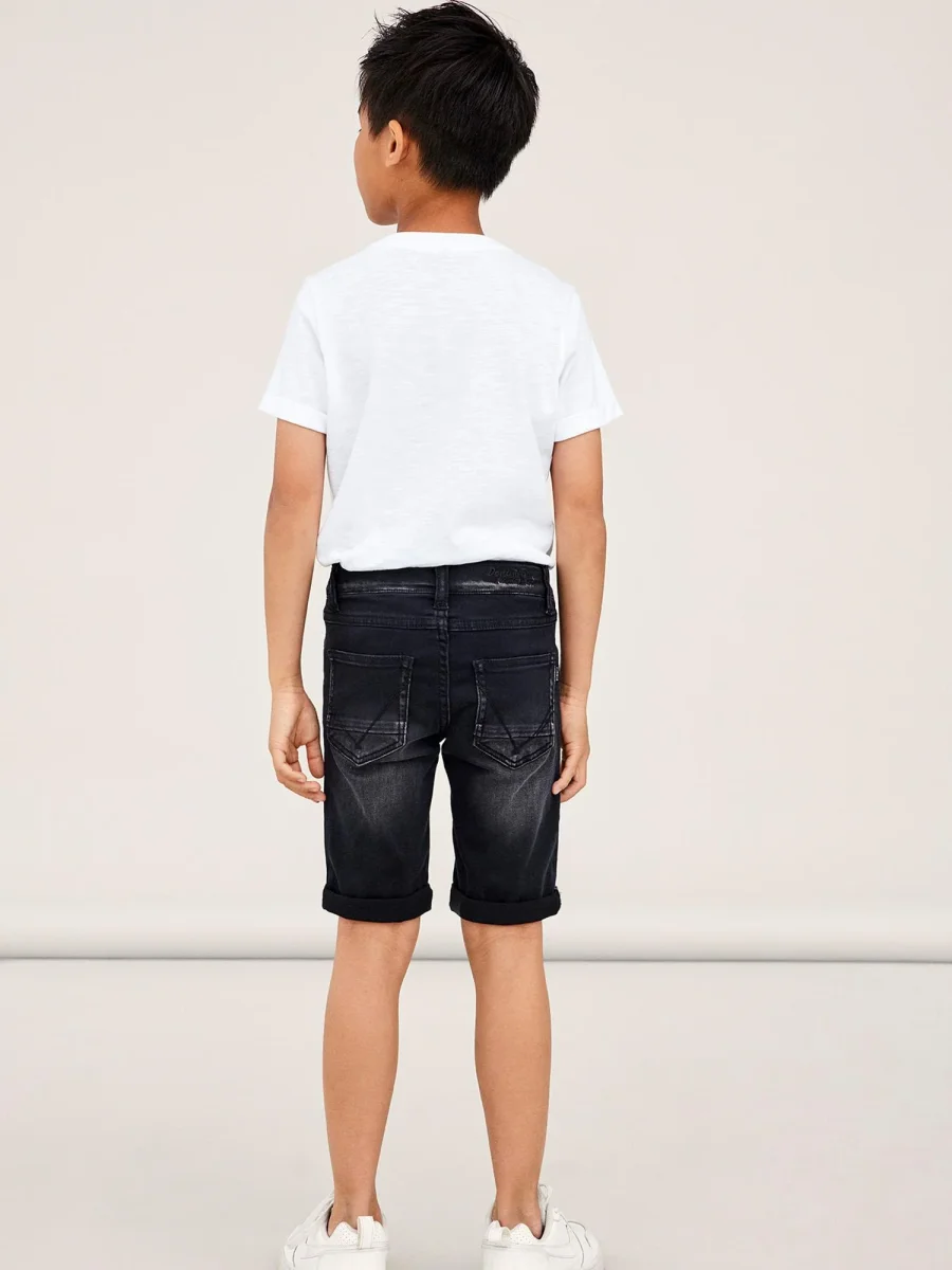Jeansshorts - Shorts Slim Fit - Bild 6