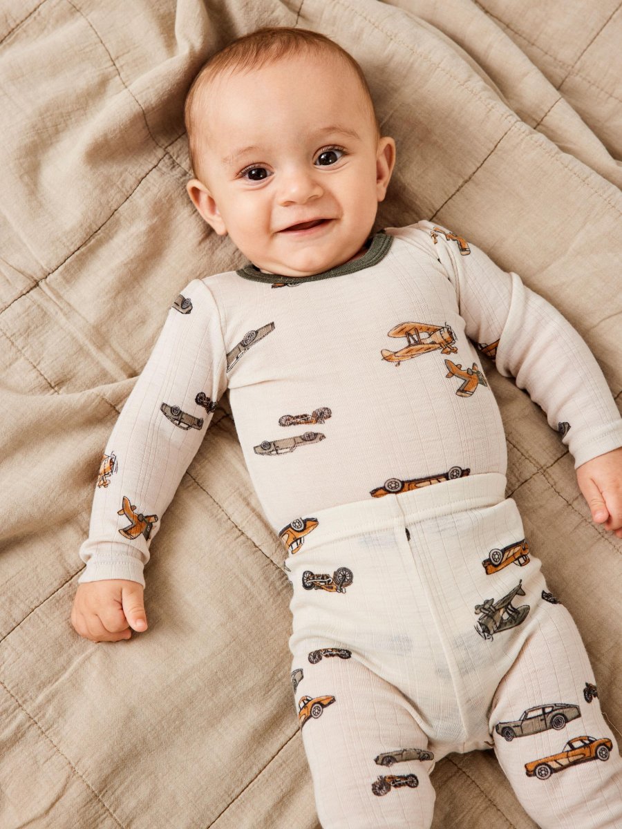 Merinoull leggings - babybyxa ull - Bild 5