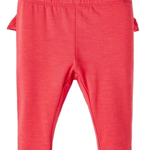 Kortare legging m. volang på rumpan bebis