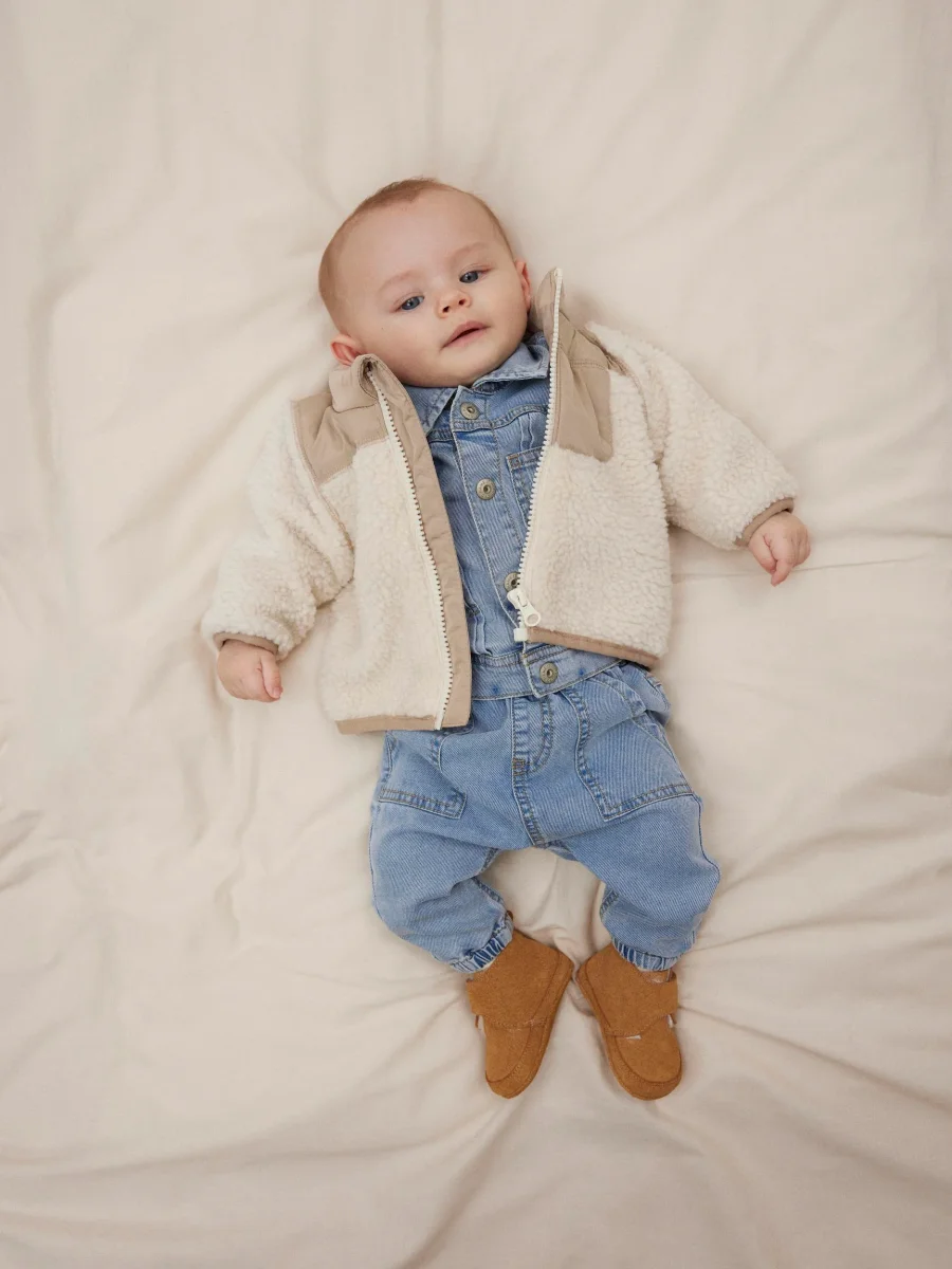 Bebis Teddyjacka - Babyjacka - Bild 3