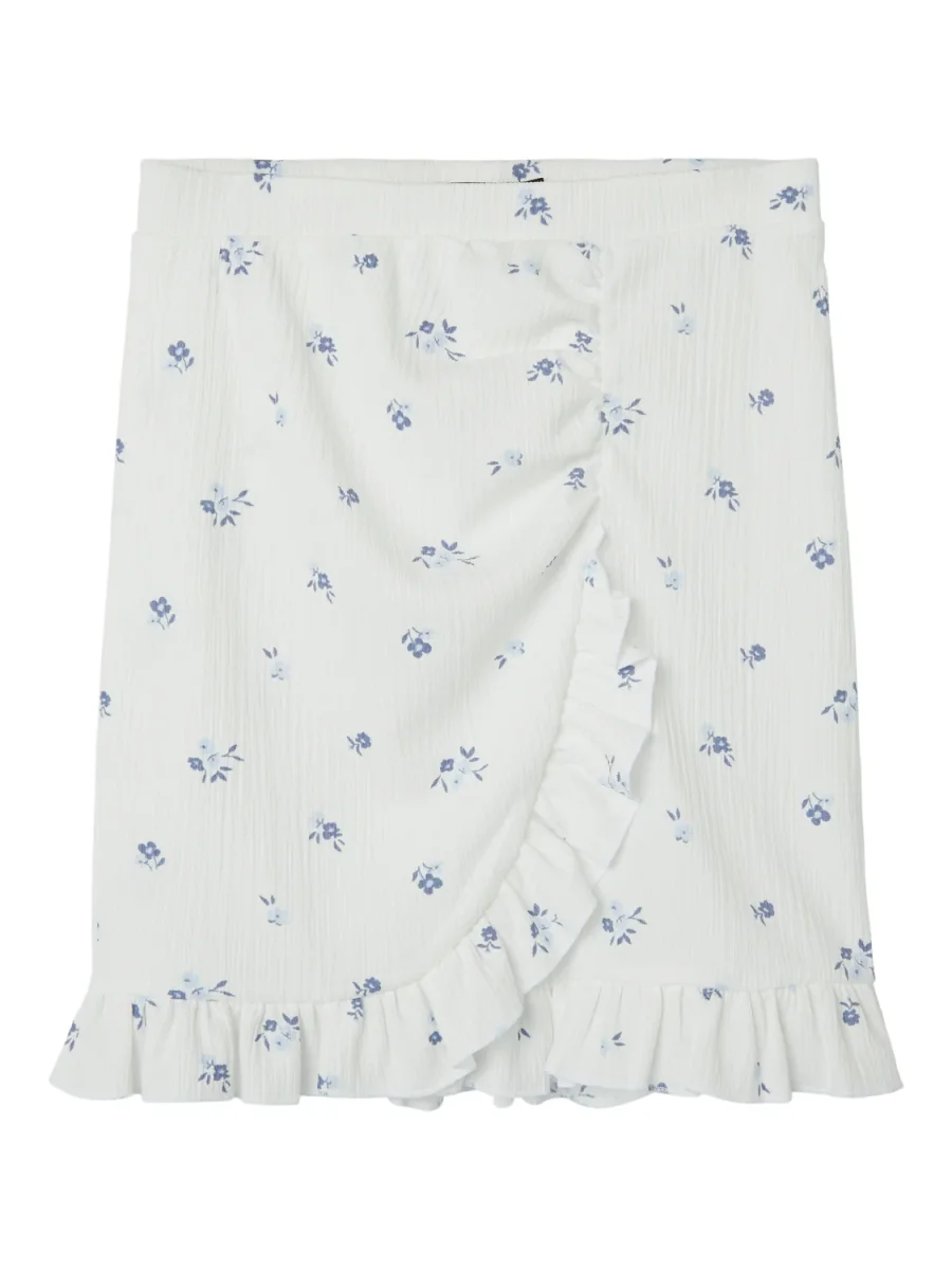 Volang kjol med små blommor - Bild 2