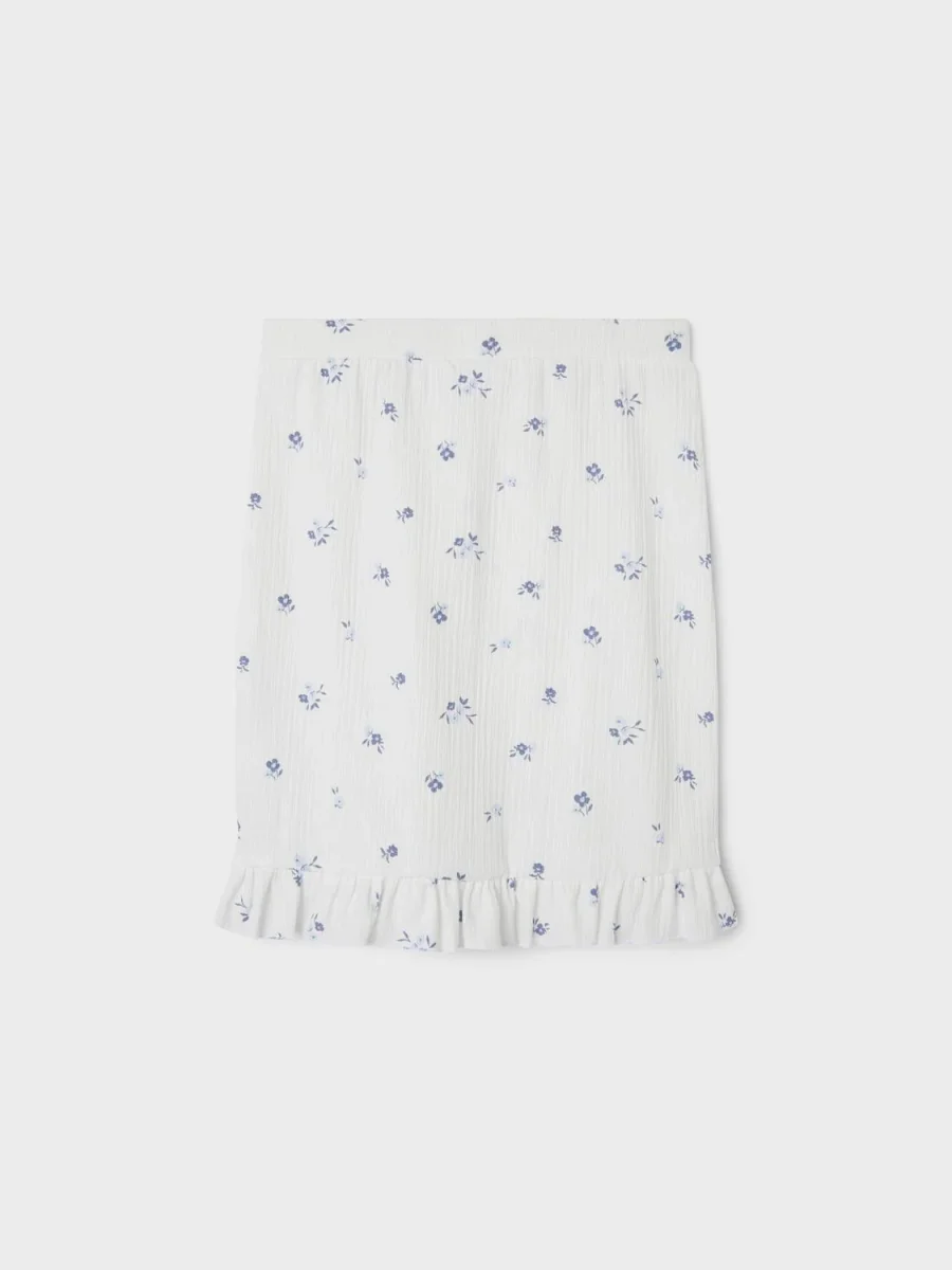 Volang kjol med små blommor - Bild 3