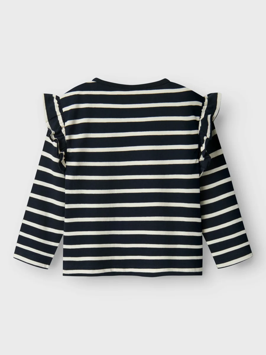 Blå Randig Tröja m. Hjärta - Bild 3