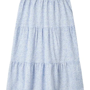 Blå Lång Kjol