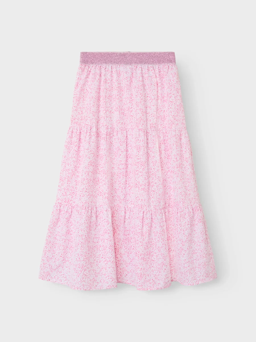 Rosa Lång Kjol - Bild 4