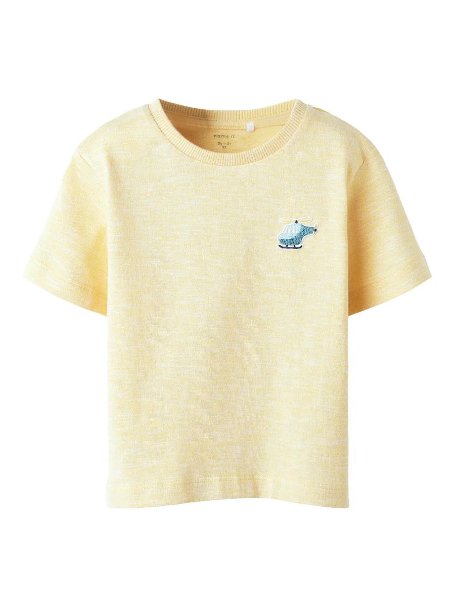 Enfärgad Kortärmad T-shirt - Bild 2