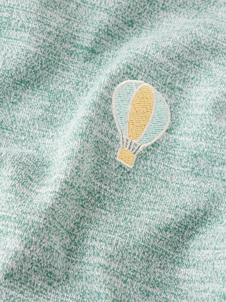 Enfärgad Kortärmad T-shirt - Bild 4