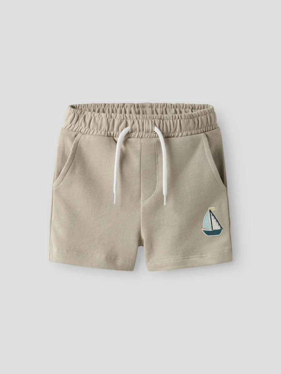 Beige Sweat Shorts - Bild 4