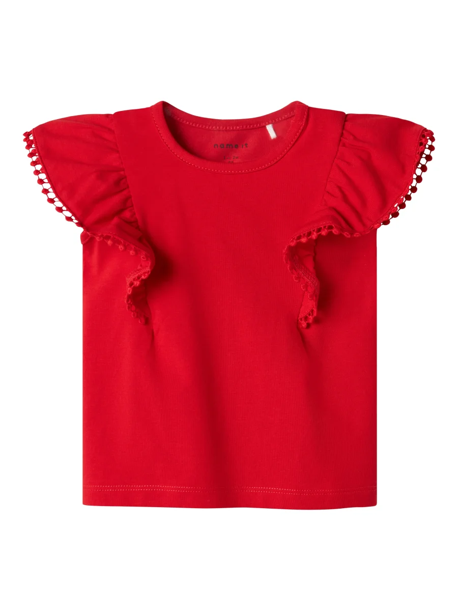 Baby T-shirt Röd