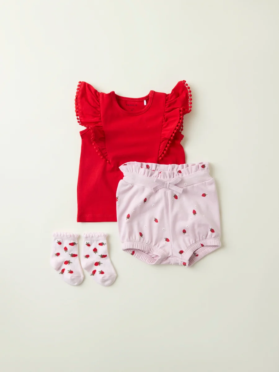 Baby T-shirt Röd - Bild 6