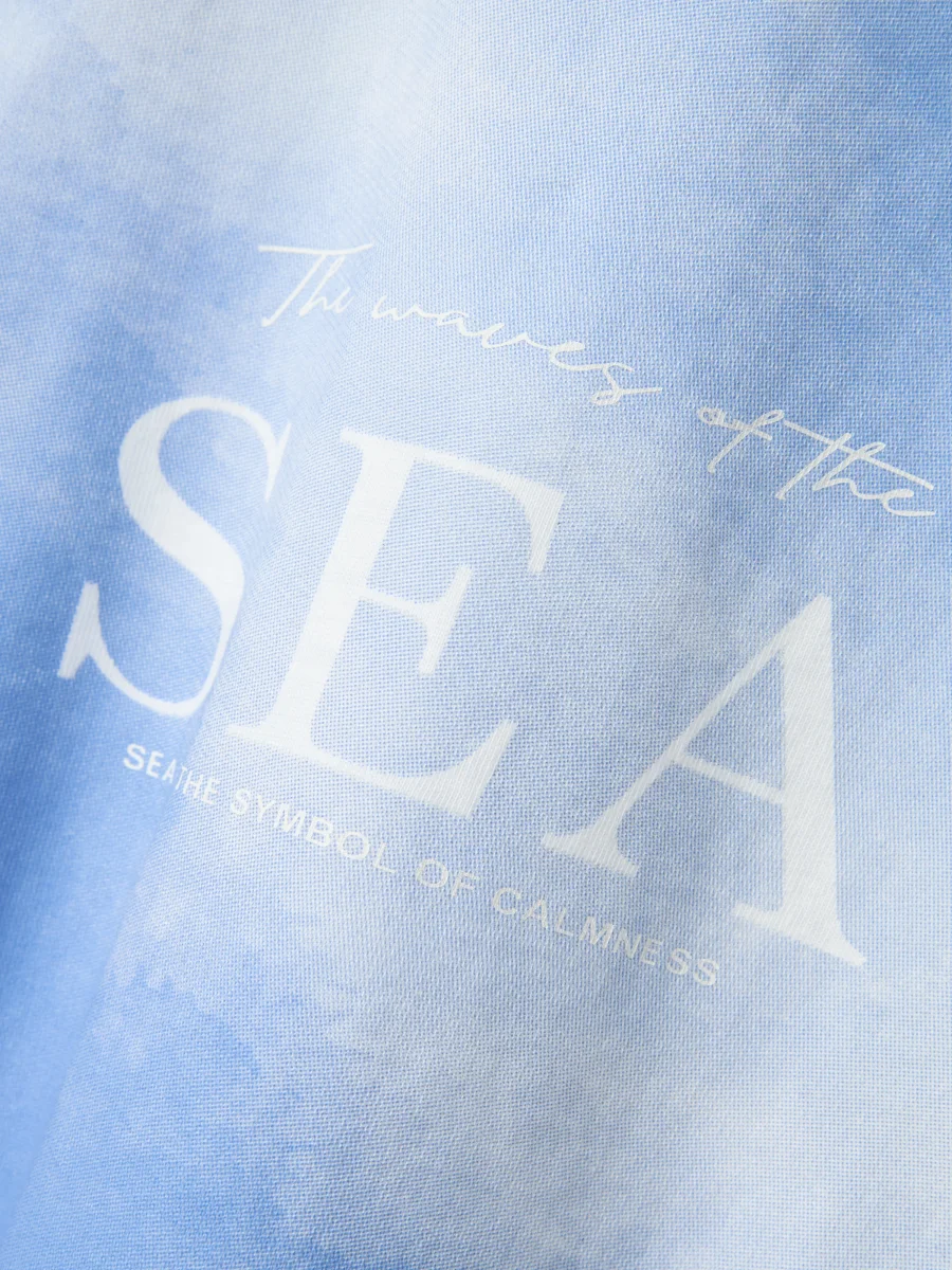 Vit Kortärmad T-shirt - Bild 4