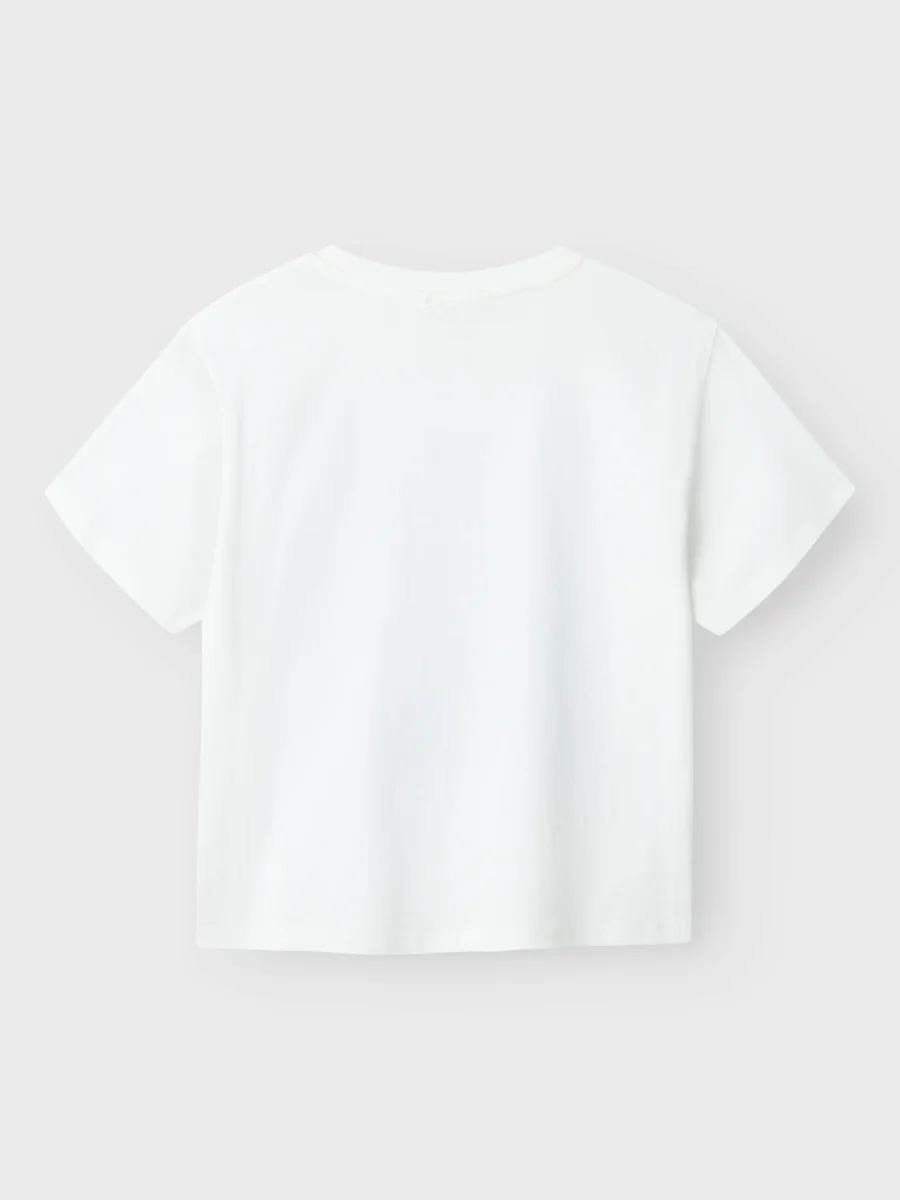 Vit Kortärmad T-shirt - Bild 5