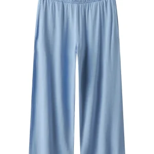 Blå Culotte Byxa