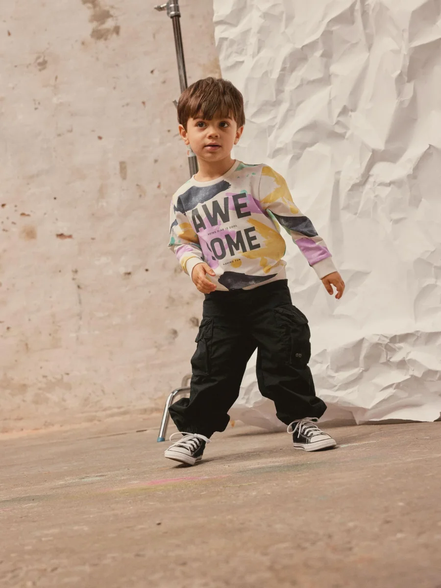 Cargobyxor - byxor med benfickor - Bild 6