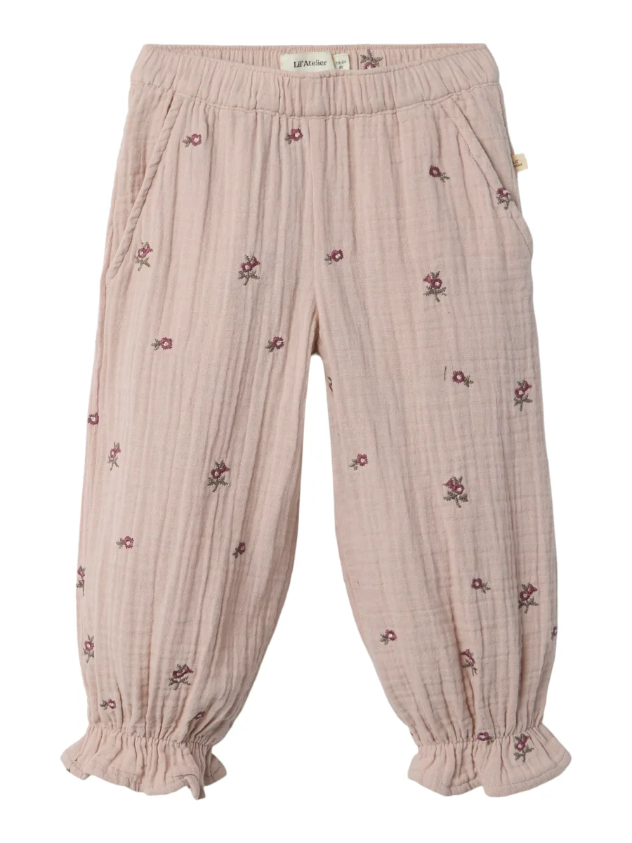 Söta Byxor m. Blommor Lil' Atelier