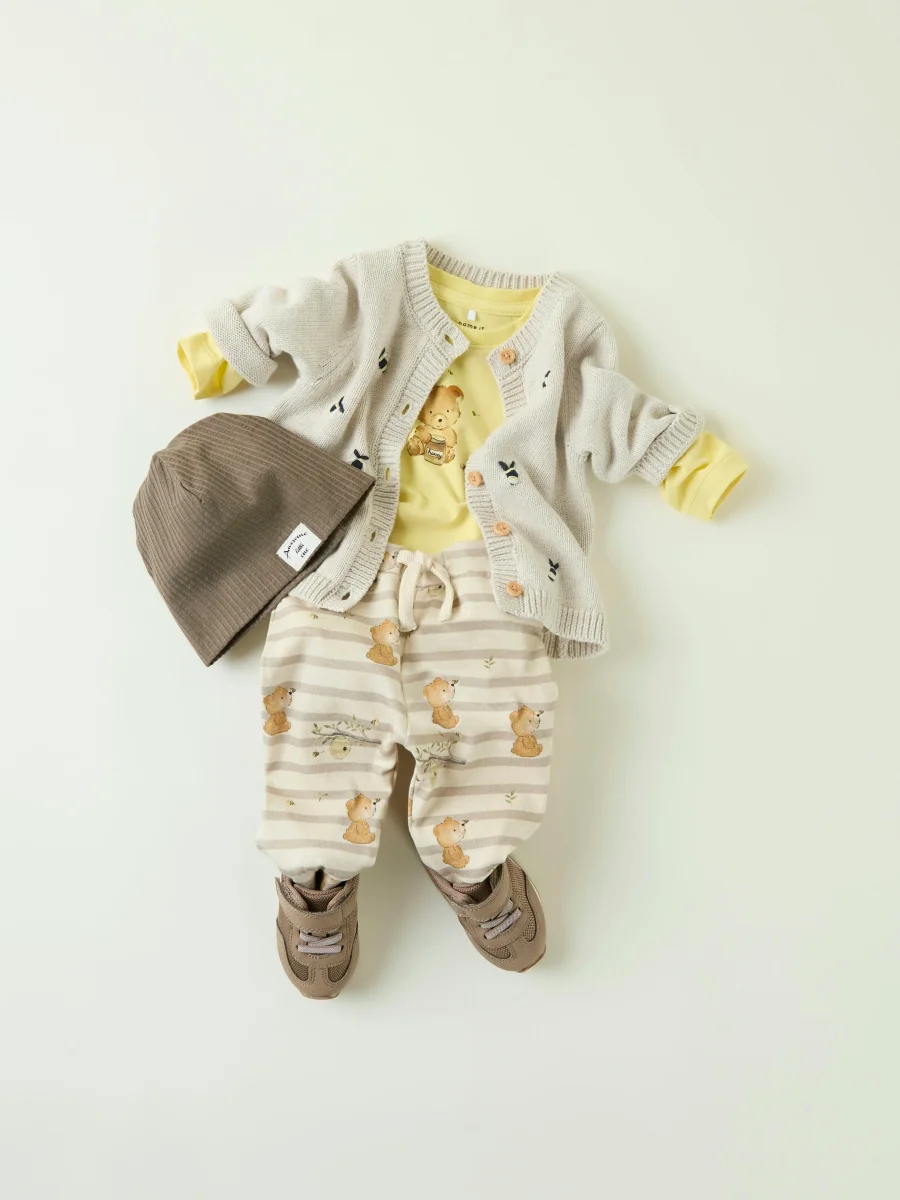 Randig Baby Byxa Nallar - Bild 5