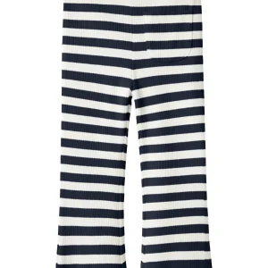 Randig Blå Bootcut Byxa