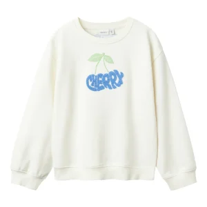 Sweat Tröja Vit Cherry