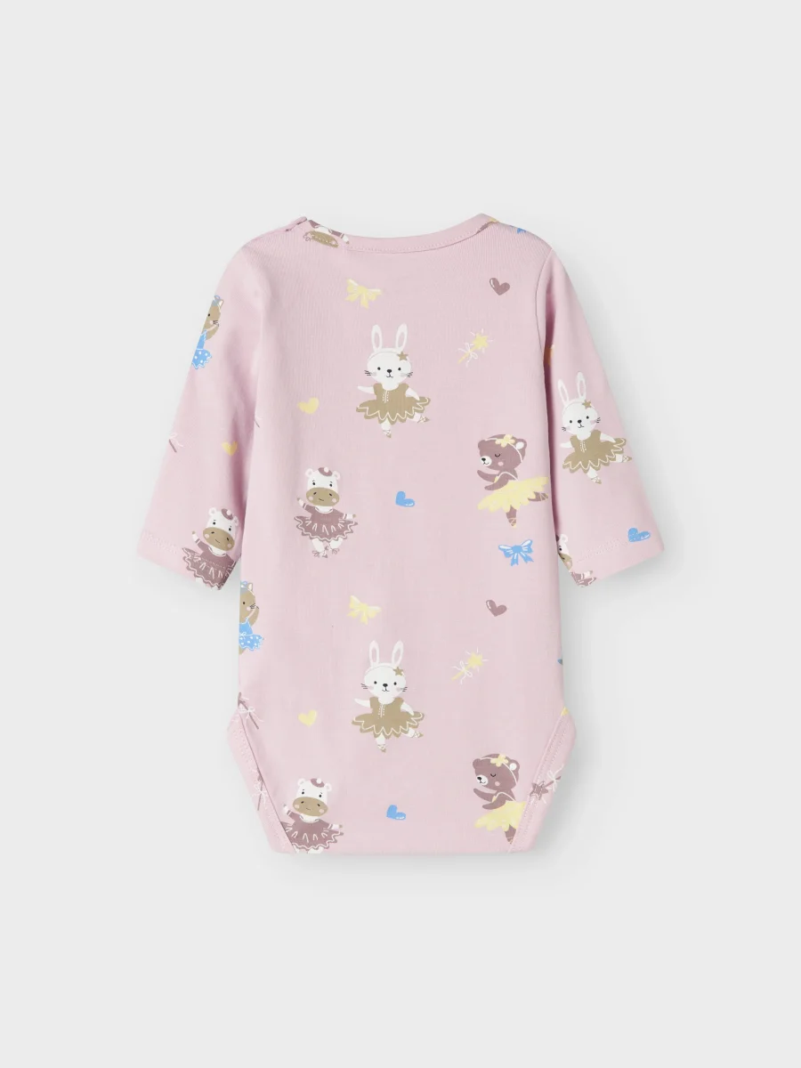 Rosa Baby Body Kaniner - Bild 3