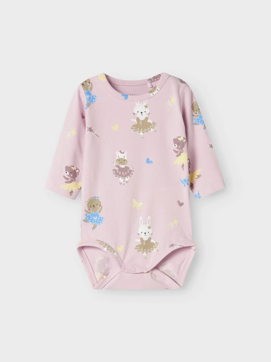 Rosa Baby Body Kaniner - Bild 6