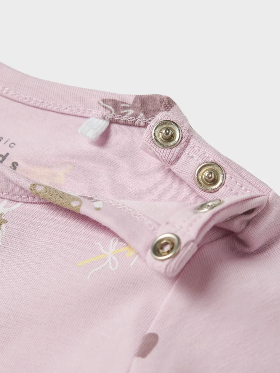 Rosa Baby Body Kaniner - Bild 5