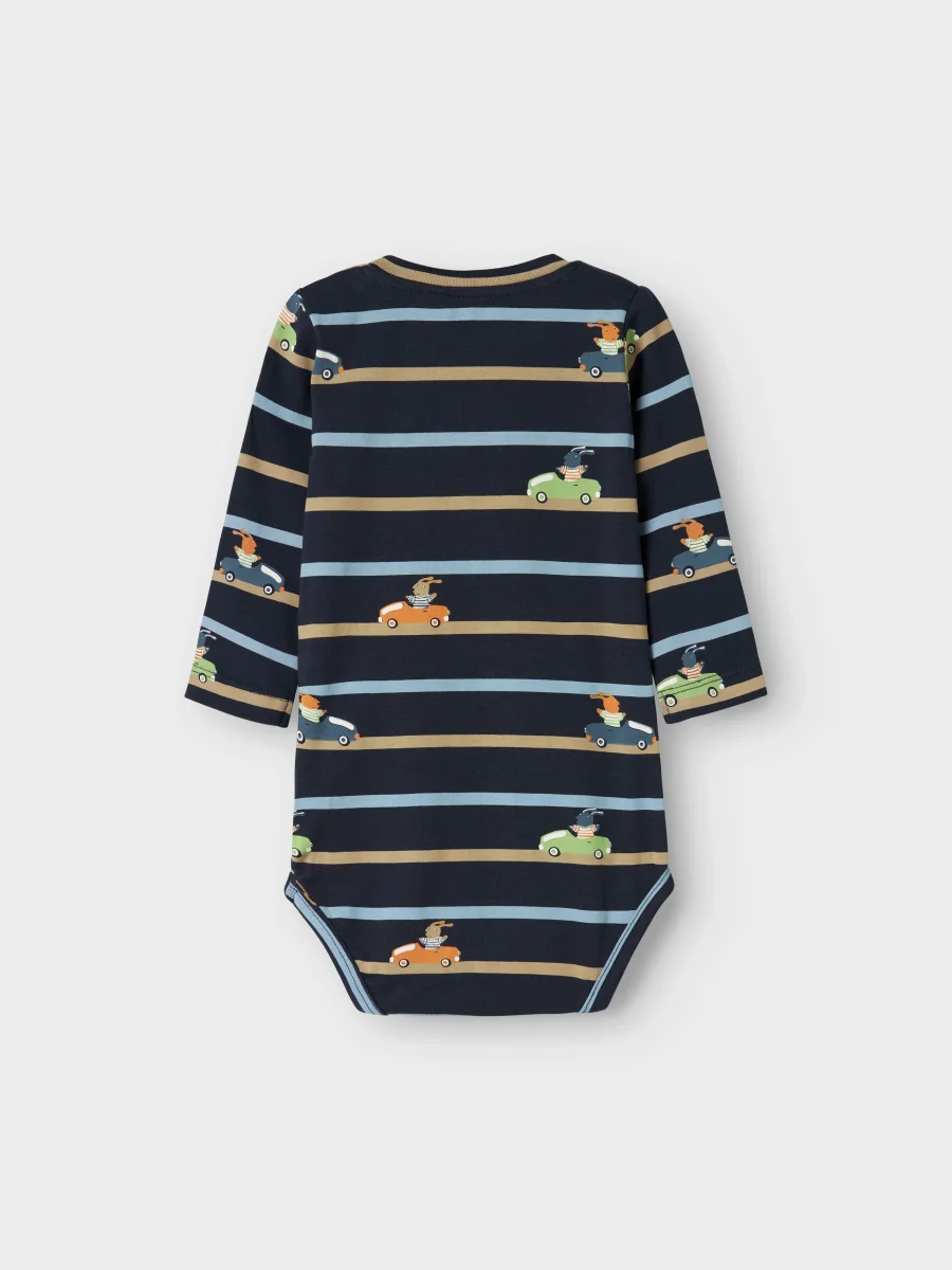 Baby Body Djur Ränder - Bild 3