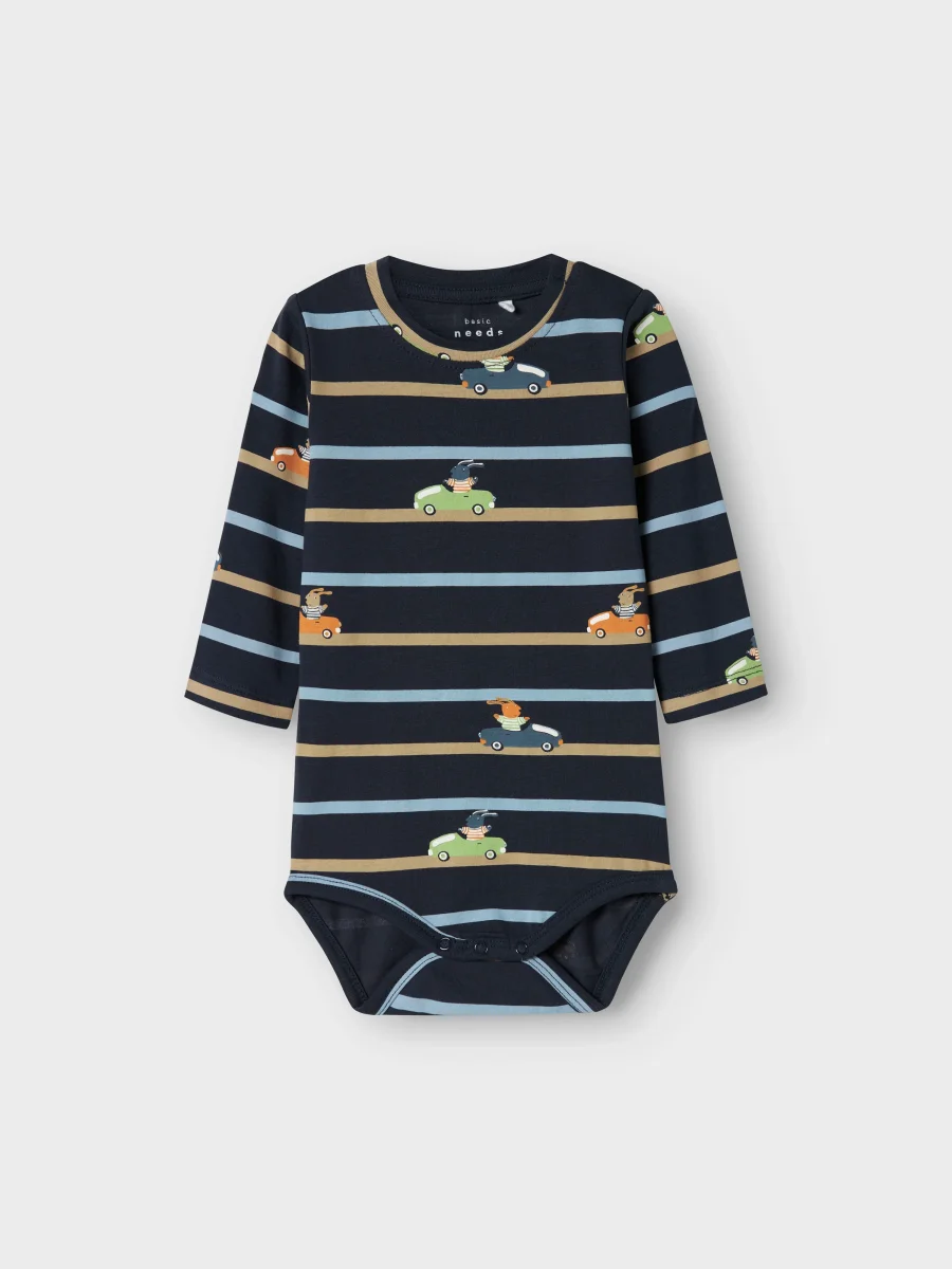 Baby Body Djur Ränder - Bild 4