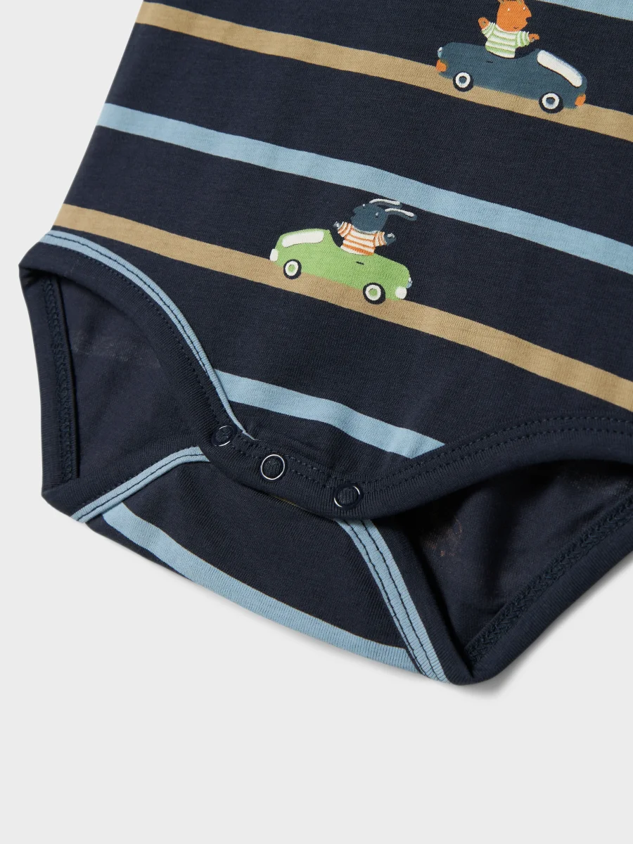 Baby Body Djur Ränder - Bild 5