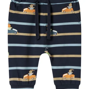 Baby Byxa Blå Mönstrade