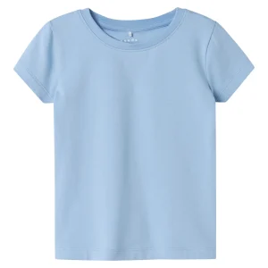 Enfärgad Blå T-shirt