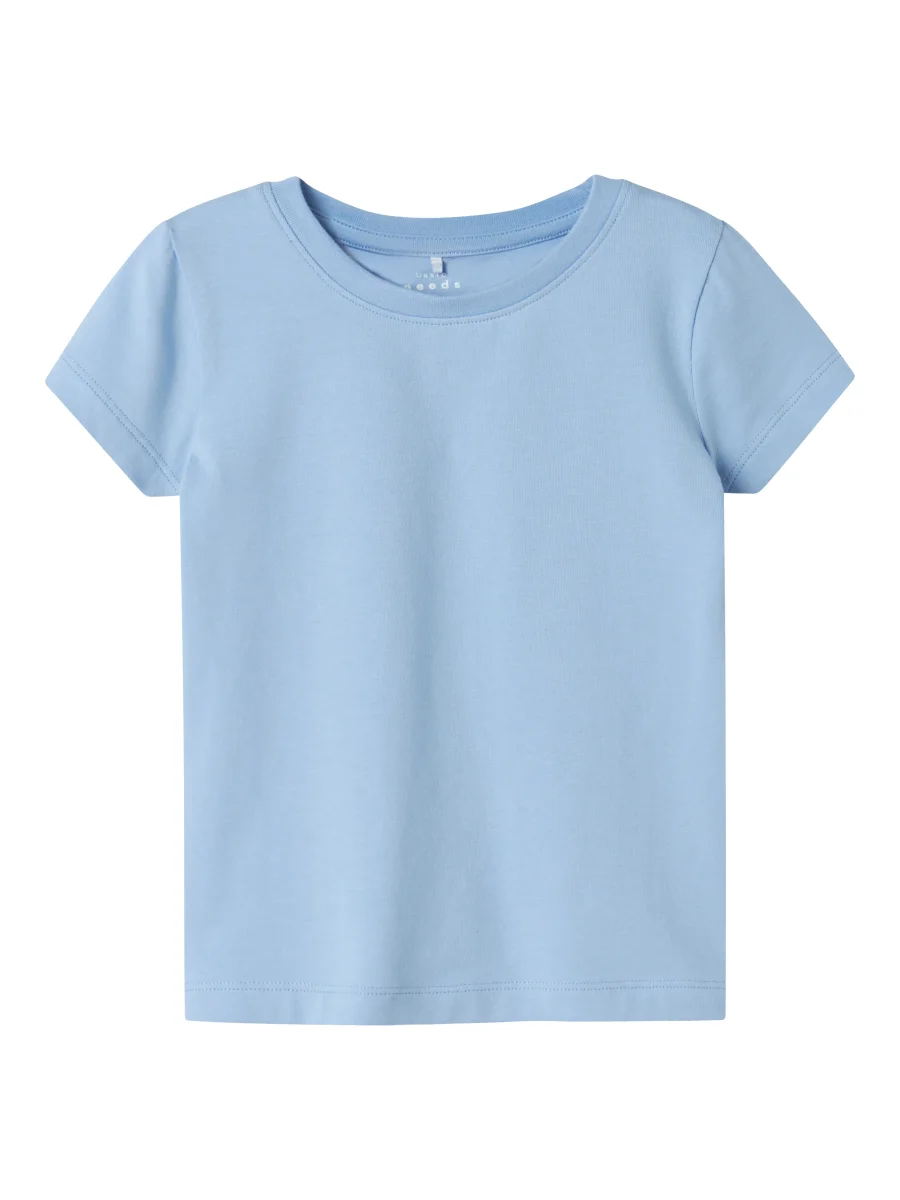 Enfärgad Blå T-shirt - Bild 2