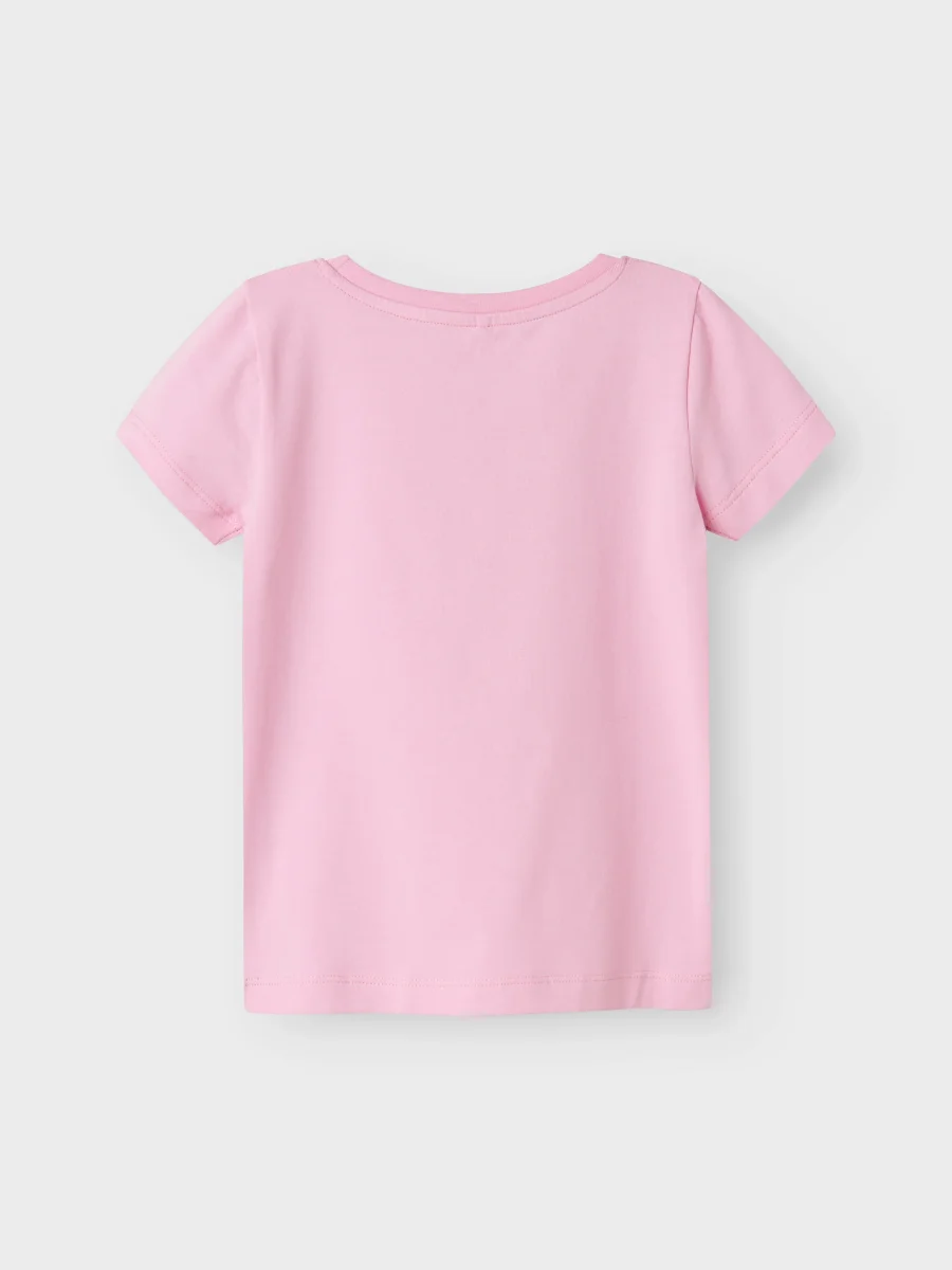 Enfärgad Rosa T-shirt - Bild 3