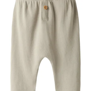 Beige Baby Byxa m. Knappar