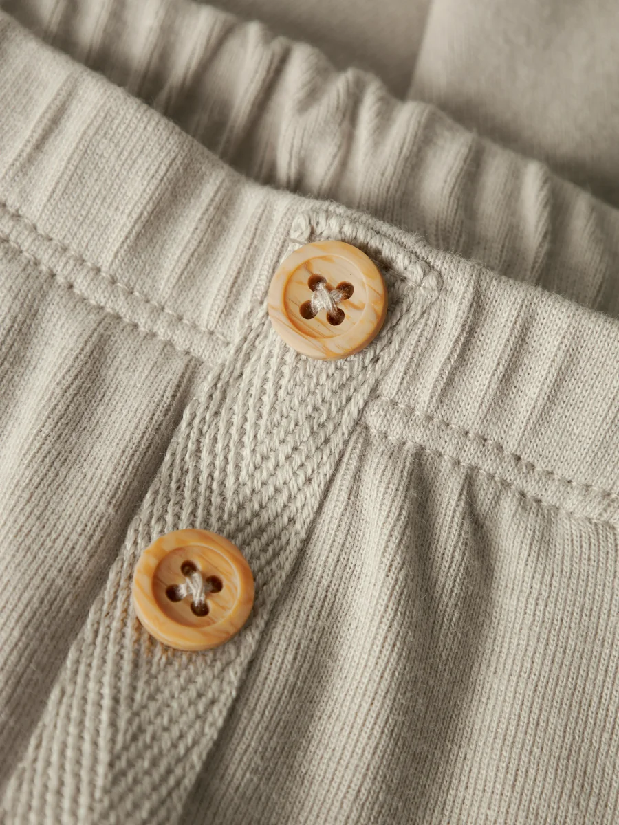 Beige Baby Byxa m. Knappar - Bild 4