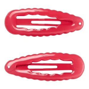 2-pack Röda Hårspännen