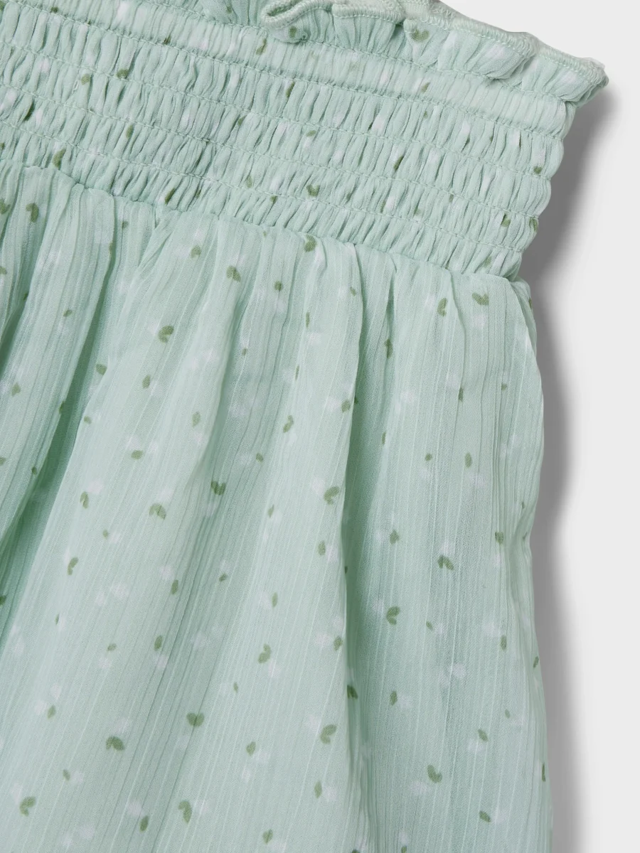 Grön Volang Kjol - Bild 3