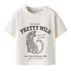 Kortärmad T-shirt Leopard