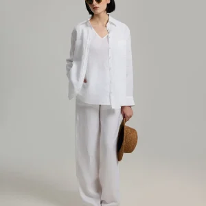 Nicci 2 Linne Skjorta