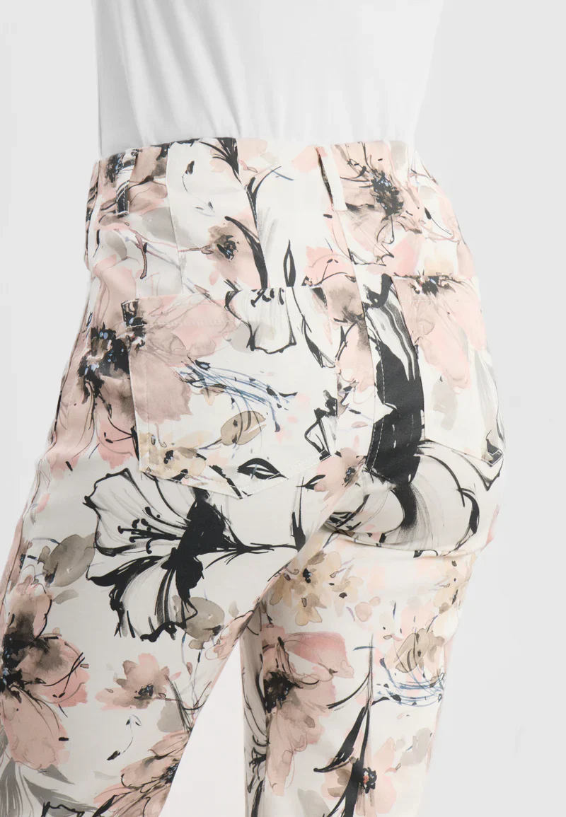 Mönstrad byxa från Laurie 101275 - Bild 4