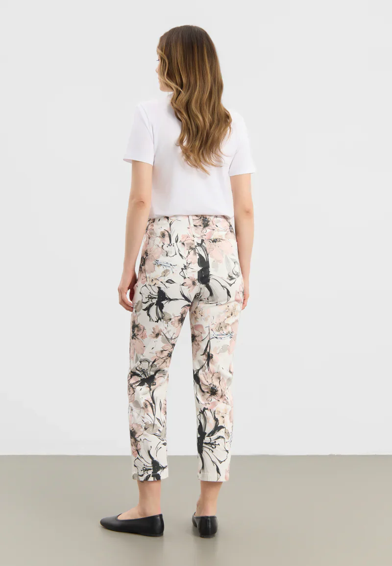 Mönstrad byxa från Laurie 101275 - Bild 3