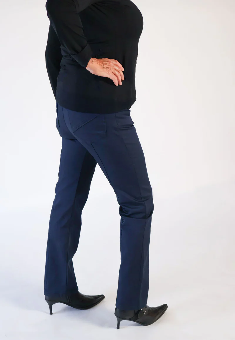 Marinblå byxa från Laurie 101198 - Bild 4