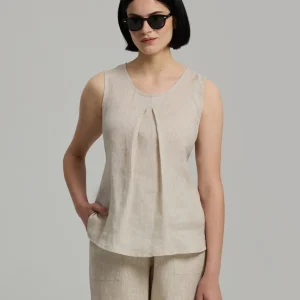 Telma Linen Top